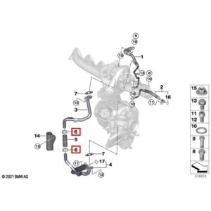Zacisk BMW 11428580697