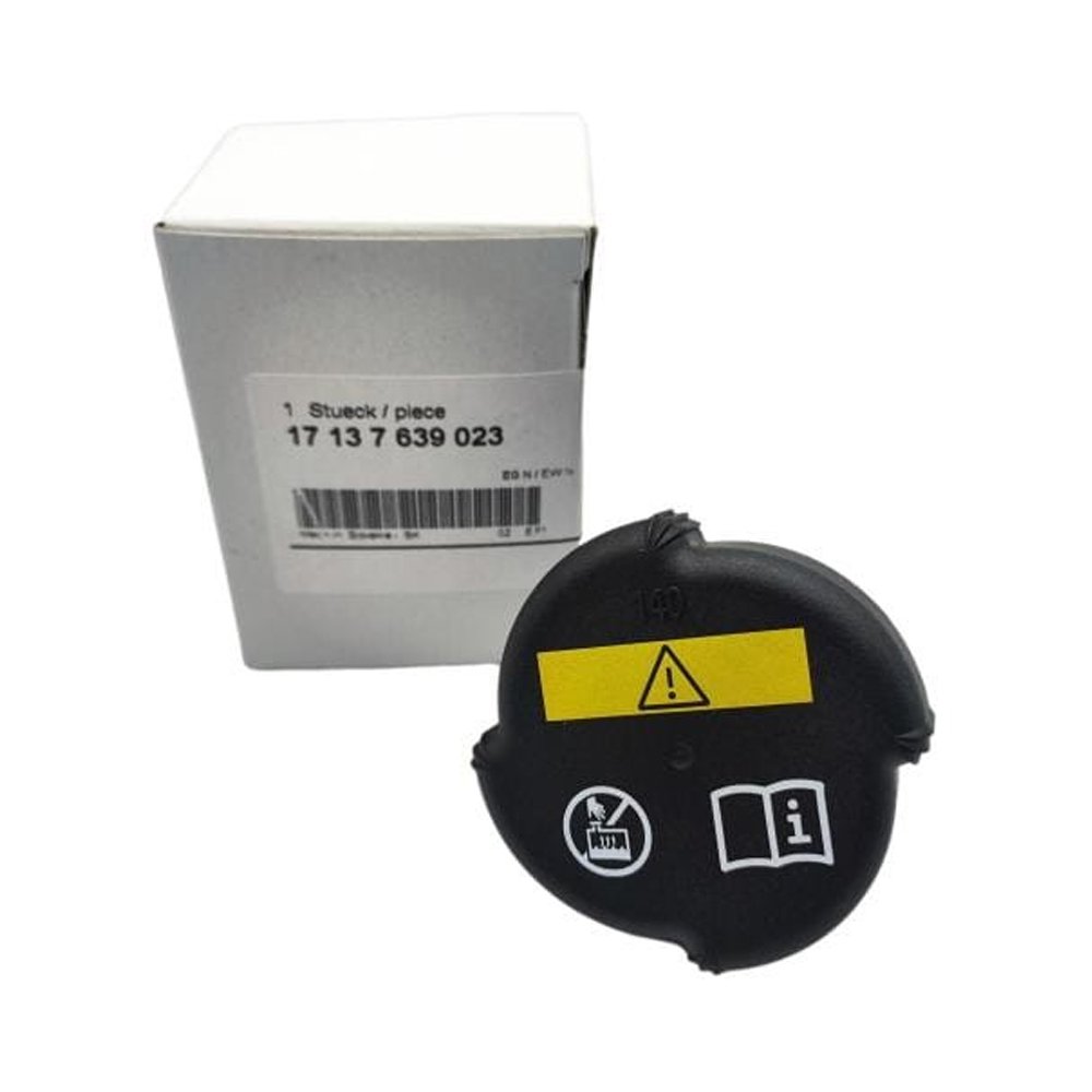 OE BMW E39 E46 E60 X3 E83 X5 E53 Korek zbiornika wyrównawczego płynu chłodzącego 17137639023