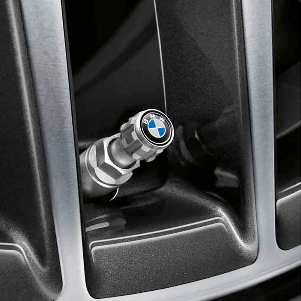 OE BMW Nakrętki na wentyle z logo BMW 36122447401