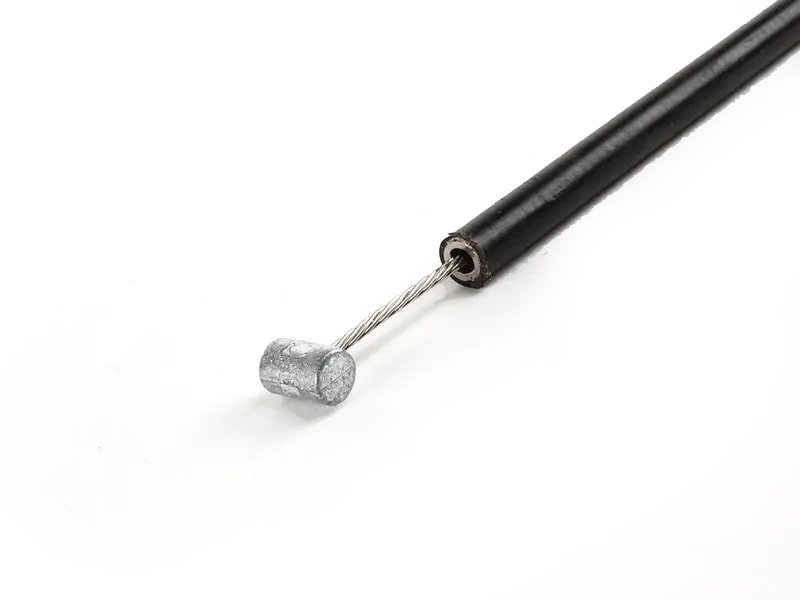 OE BMW E46 Linka otwierania maski część 3 pomiędzy zamkami - obrazek 2