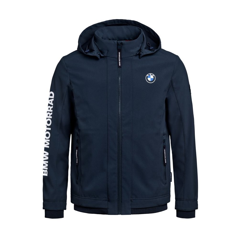 Kurtka softshell BMW Motorrad, granatowa, unisex (XS) 76615B674B8