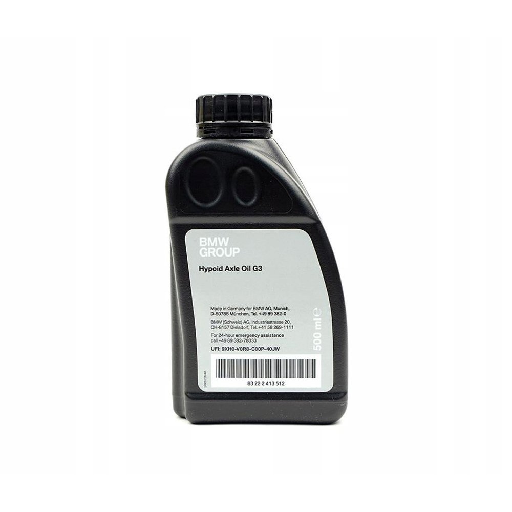OE BMW Olej do tylnego dyferencjału BMW Hypoid Axle Oil G3 500 ml 83222413512