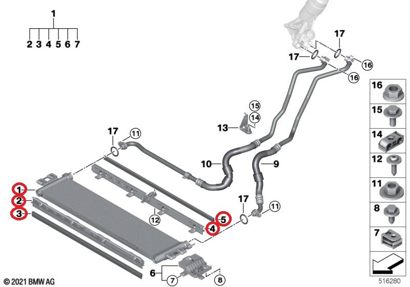 OE BMW G80 G81 M3 G82 G83 M4 Kpl. PRZÓD MASKA ZDERZAK LAMPY LASER CHŁODNICE - obrazek 11