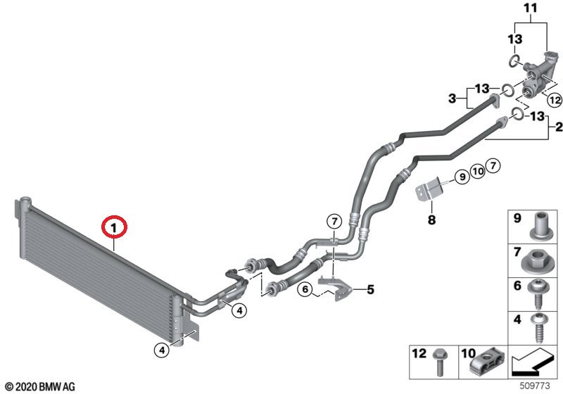 OE BMW G80 G81 M3 G82 G83 M4 Kpl. PRZÓD MASKA ZDERZAK LAMPY LASER CHŁODNICE - obrazek 10