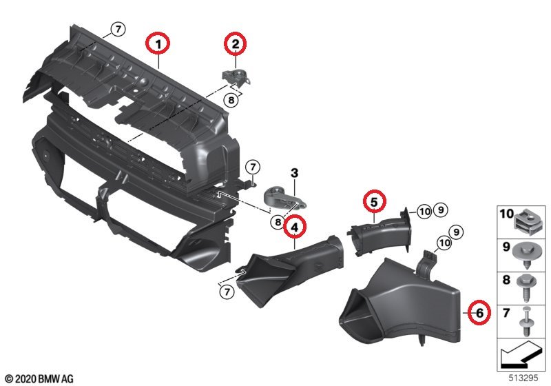 OE BMW G80 G81 M3 G82 G83 M4 Kpl. PRZÓD MASKA ZDERZAK LAMPY LASER CHŁODNICE - obrazek 6