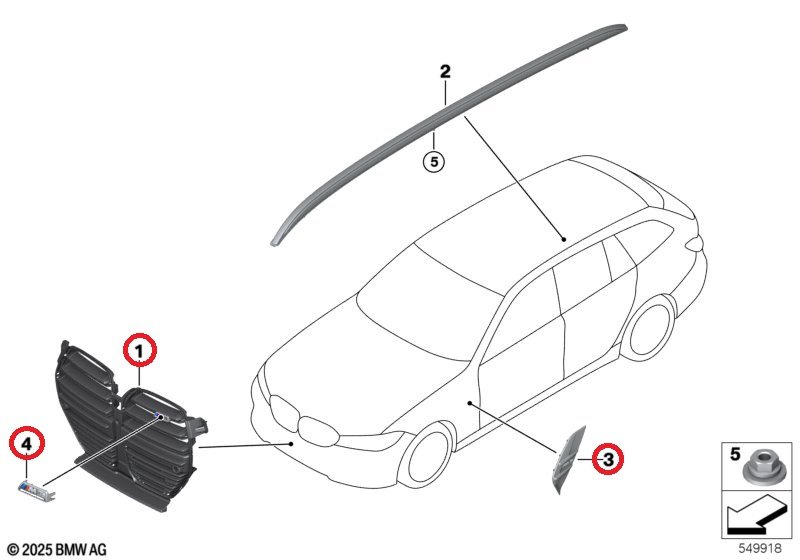 OE BMW G80 G81 M3 G82 G83 M4 Kpl. PRZÓD MASKA ZDERZAK LAMPY LASER CHŁODNICE - obrazek 7