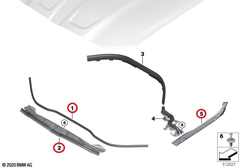 OE BMW G80 G81 M3 G82 G83 M4 Kpl. PRZÓD MASKA ZDERZAK LAMPY LASER CHŁODNICE - obrazek 15