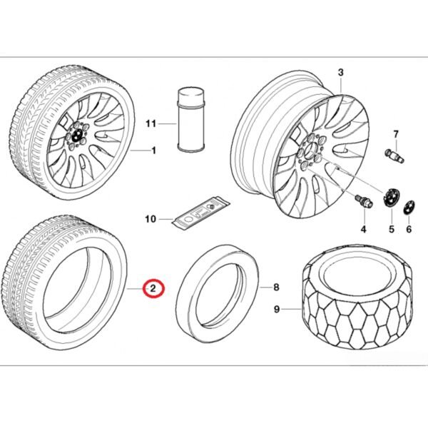 OPONA MICHELIN PILOT ALPIN PA4 AR PAX 245/710R490 117 - obrazek 9